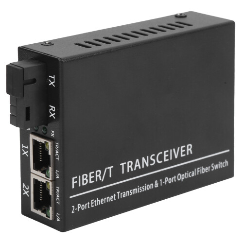 XXS1F2G POE-Fasertransceiver SC/FC/ST/SFP DC5V/2A
