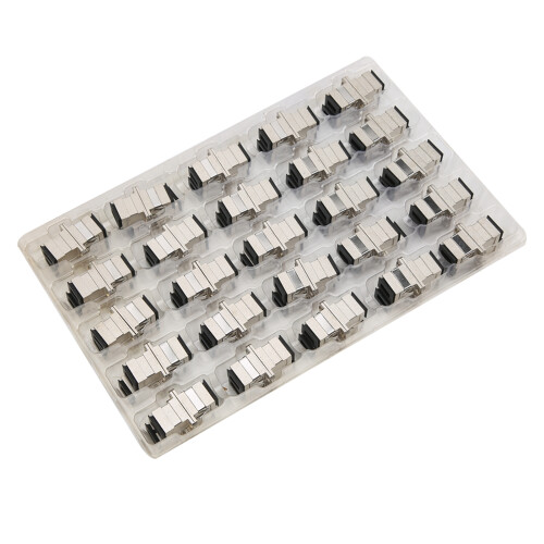 50x Faserflansch SCSC Metall-Optikadapter 1