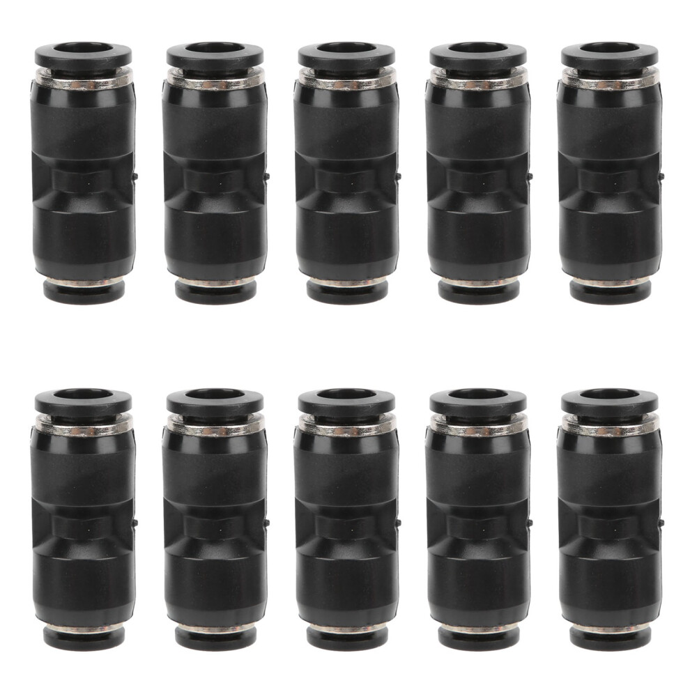 (Pg8-4) 10Pcs Pneumatic Reducer Connector 360 Rotary Tube Pu6-6 323163158891