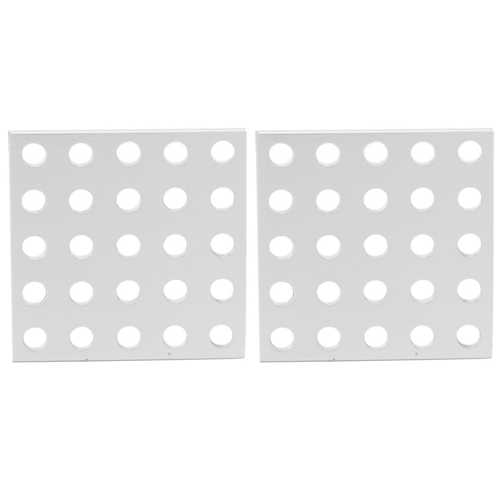 2Pcs Aluminum Grid Panel Mesh 3116-0040-0040 5X5 Hole 323163167015