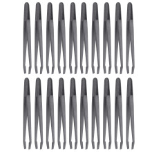 20x Antistatische Carbonfaser-Pinzette für Reparatur