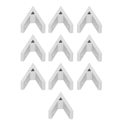 (3030‑45°) 10 Stk Aluminium-Eckverbinder 203040455060 45