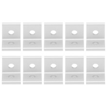 (4040-2 Hole) 10 Stk Aluminium-Winkelhalter 90 3030-2 Loch