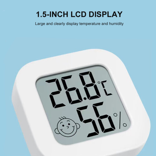 Mini-LCD-Thermometer & Luftfeuchtigkeitsmesser Raum 2
