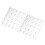 2pcs Aluminum Grid Panel Mesh 3116-0040-0040 5x5 Hole 4