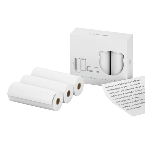 PeriPage Notiz-Thermopapier 77x30mm, 3 Rollen