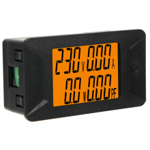 PZEM-028 AC-Digitalzähler 0-100A/400V Leistungsfaktormessgerät