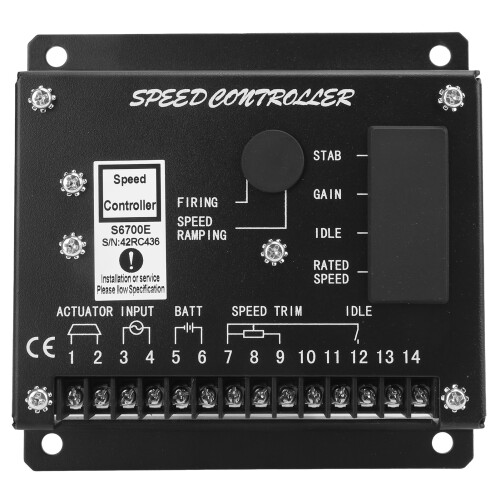 Drehzahlregler S6700E 12-32V Multifunktion