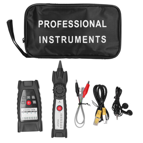 GT67 Network Cable Locator RJ11/RJ45 Wire Finder with Flashlight