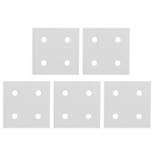 (2040) 5Pcs 4-Hole Vertical Connecting Plate for 6060 Aluminum Profile