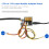 2-3 Pin Lasermodul-Adapter mit Kabeln für Gravierer 1