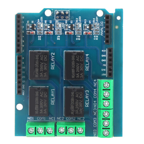 4-Kanal Relaismodul DC5V mit Harzschutz