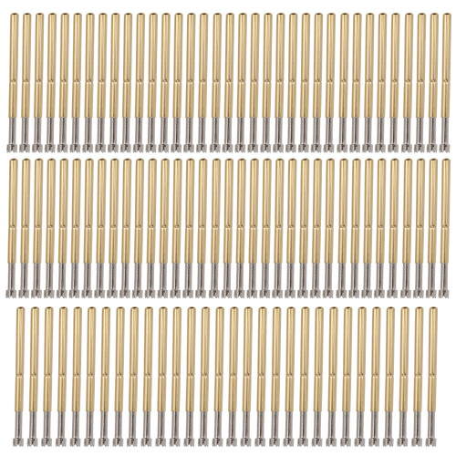 100Pcs Spring Probe 4 Claws 2mm Contact Pins P125-Q