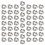 (1D) 50x Gewindeeinsatz Reparaturset 4-40 1D 1