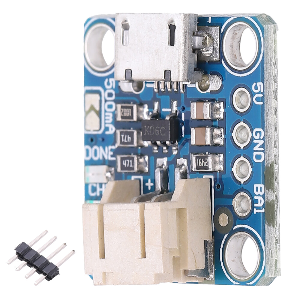Charging Module Micro B Interface 5V Input For Lipoly Liion 323163159416