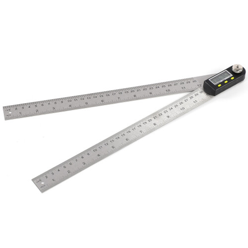 Digitaler Winkelmesser LED Edelstahl 360 1
