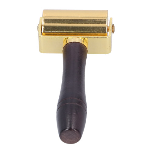 (M) Leather Press Edge Roller Laminating Rolling Wheel DIY Tool