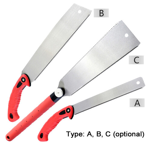 Multifunction Hand Saw TRP Handle for Tenon Wood Cutting