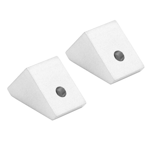 2x Aluminium-Eckwinkel 15x19mm Rechtwinklig 1