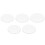 5x Uhrglas 20-22mm Saphir Doppelgewölbt 1,2mm 1