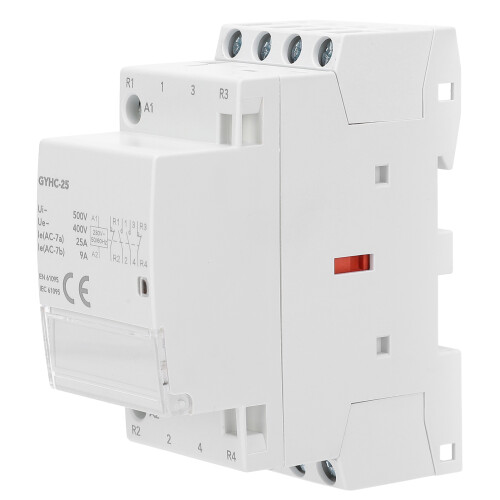Modul-Kontaktor 4P 2NO 2NC GYHC-25 Weiß
