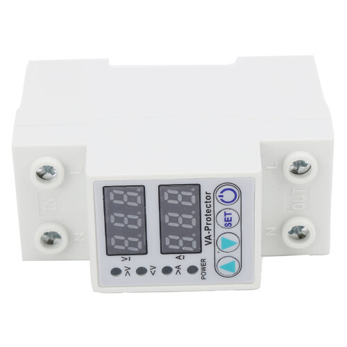 VA-63A Overvoltage Undervoltage Protector LED Dual Display 2