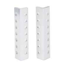 1 Pair 7 Hole L Beam 12x12x64mm Robotic Accessory