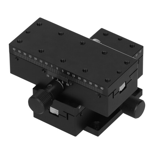 XY Axis Dovetail Manual Trimming Platform HB2-A90 40x90mm 2