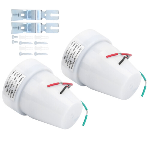 2x AC220V 10A Lichtschalter mit Helligkeitssensor