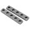 Threaded Plate Stainless Steel 39x7mm 3