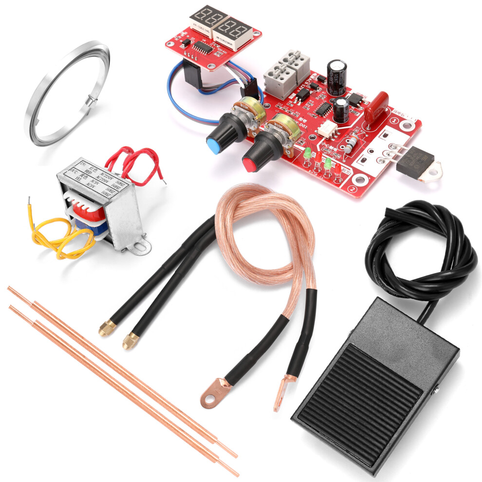 Ny-D01 Battery Spot Welding Tool Set Digital 9V Transformer 40A 100A 323163171111