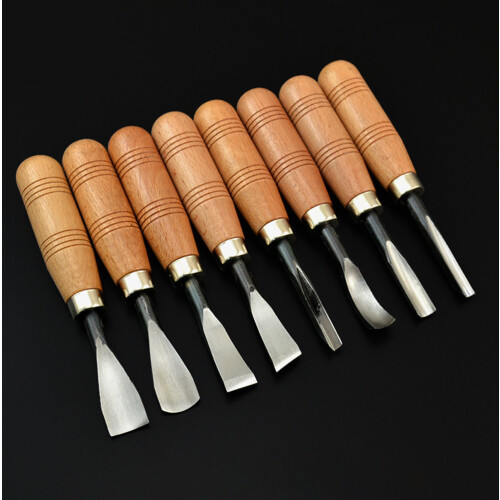 8 in 1 Wood Carving Tool Set Chisel Woodworking Multifunction 2