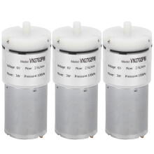 3x Mikrodiafragmenpumpe DC 6V für Aquarium
