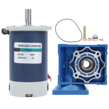(10) Getriebe-Motor Edelstahl 90W 2200U/min DC12V 5