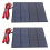 2 Mini-Solar-Batteriemodule 1m Kabel DC 12V 150mA 2
