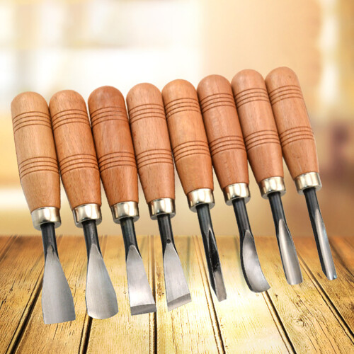 8 in 1 Wood Carving Tool Set Chisel Woodworking Multifunction 1