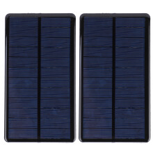 2x Mini-Solarpanel Epoxy 6V 210mA