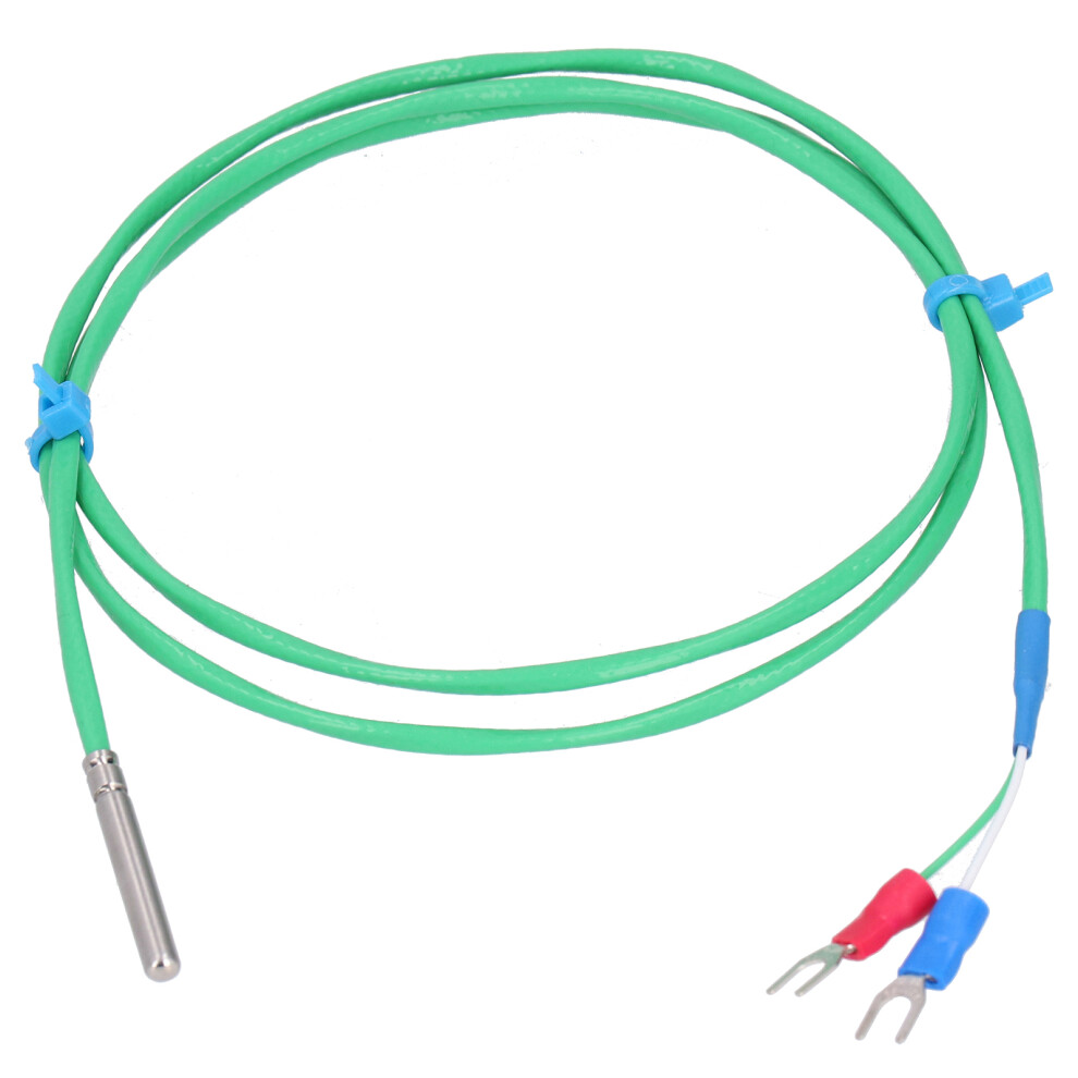 (5meter) KType Thermocouple Probe Silicone Soft 0-200 Green 4x30mm 3m
