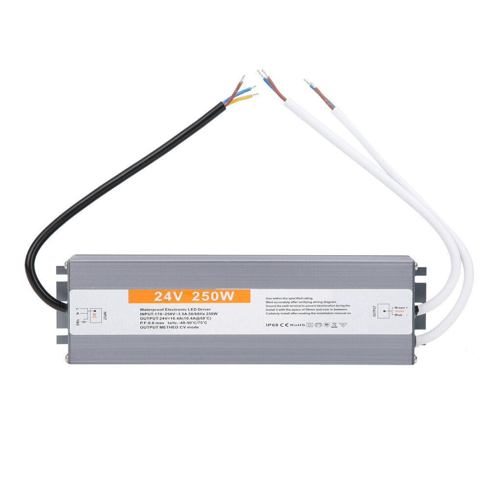 (Dc12v) 250W Waterproof Led Power Supply Ac170-250V Driver 323163172125
