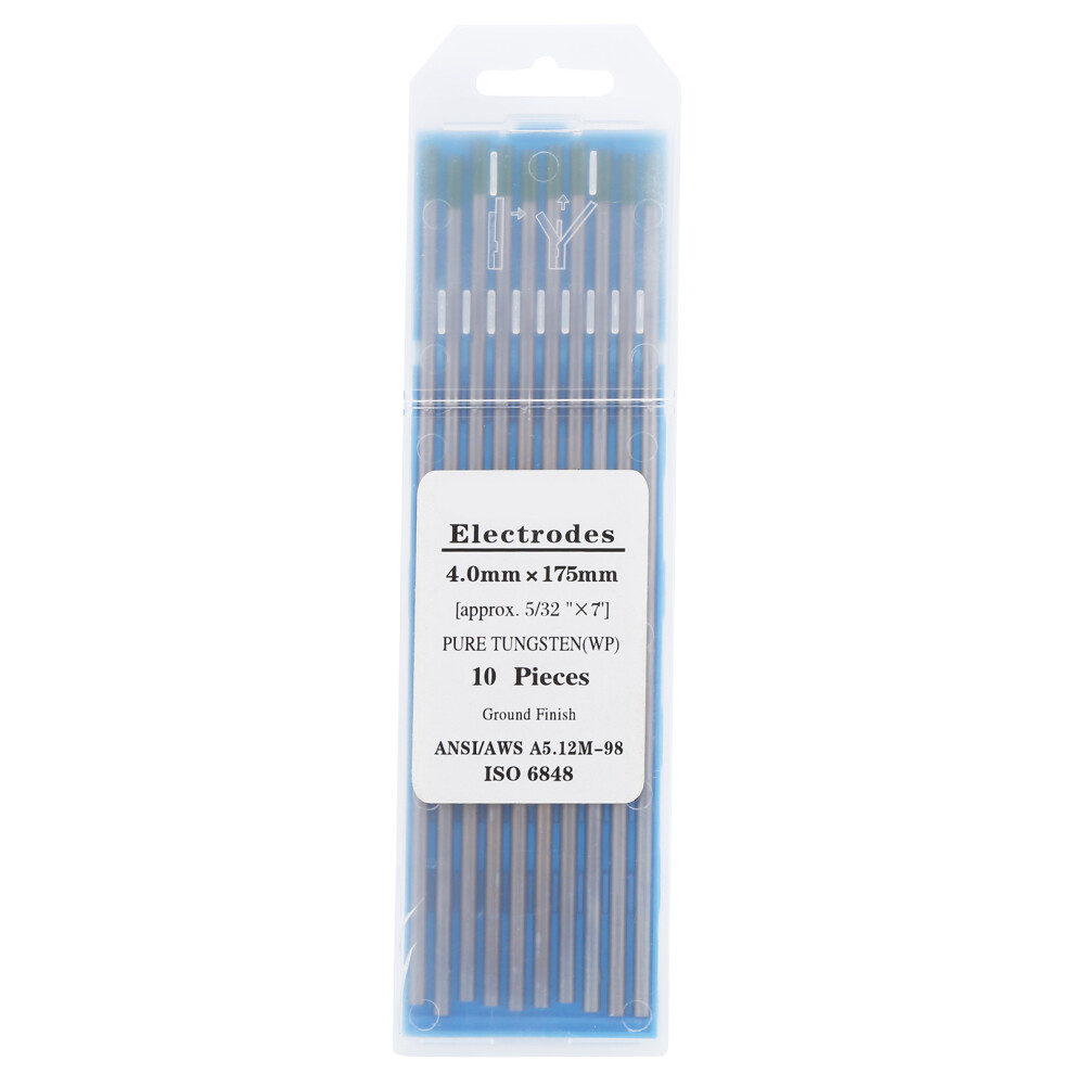 10Pcs Tig Tungsten Electrode Pure Rod Welding Wp 323163172217