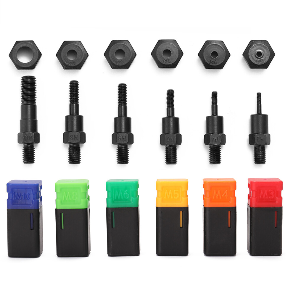 Bt-605 Manual Riveter Riveting Tools With Nut Dies M3-M10 323163172415