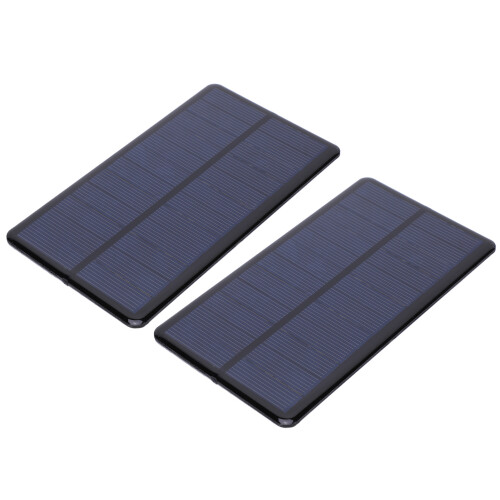 2x Mini-Solarpanel Epoxy 6V 210mA 2