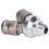 2 Way Chrome Plated Pneumatic Coupler G1/2in 2