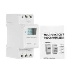 THC15A Digitaler LCD-Timer 16A 7 Tage 24V