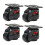 4pcs GD-60F Heavy Duty Roller Wheel Leveling Caster 1