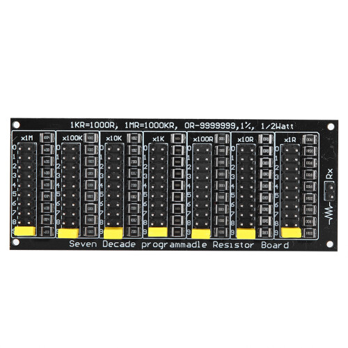Programmierbarer Widerstand 1R-9999999R 1% 0,5W