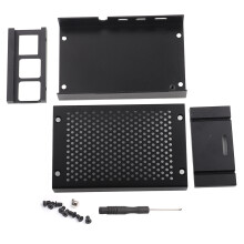 Leichte Aluminium-Motherboard-Schutzgehäuse für Raspberry Pi4