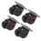 4pcs GD-60F Heavy Duty Roller Wheel Leveling Caster 4