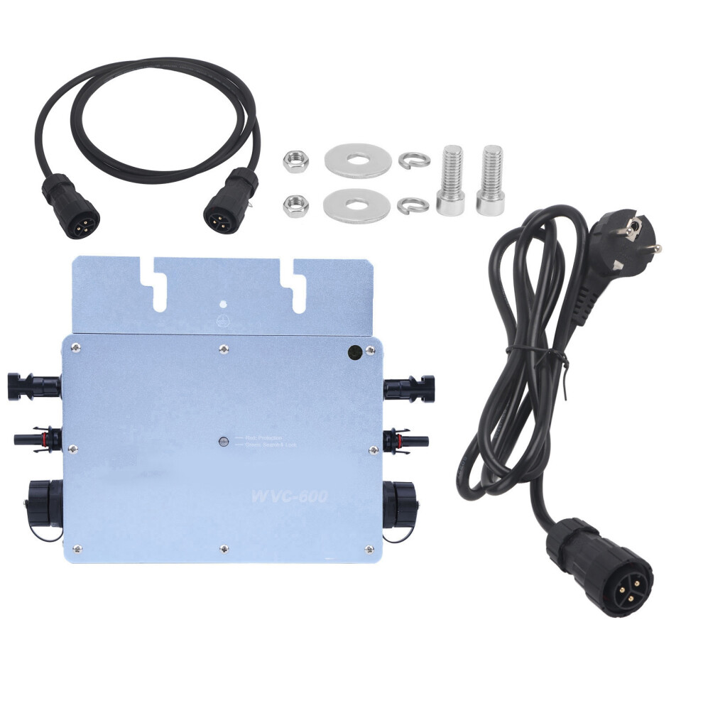 (220V) Wvc-600W Grid Tie Micro Inverter Outdoor Waterproof 220V Blue 323163174082
