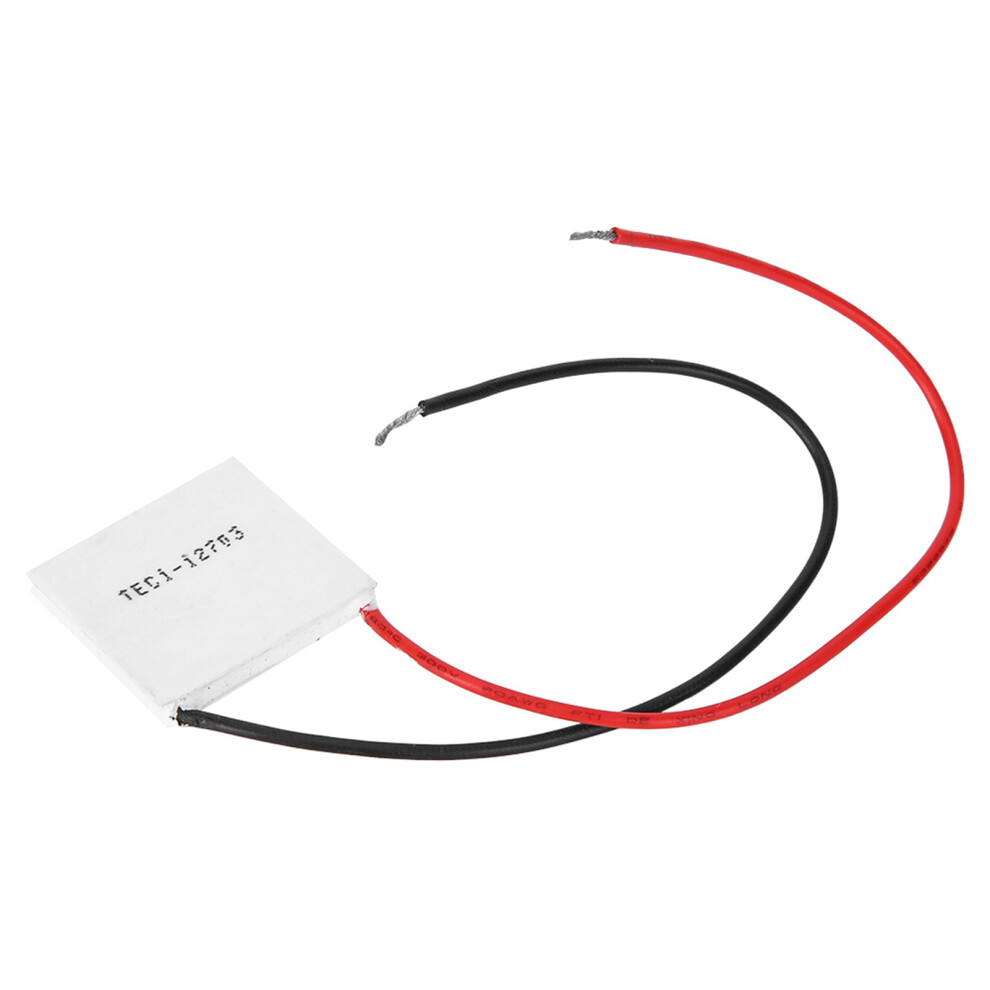 Thermoelectric Cool Plate Tec1-12703 12V 3A 40X40mm Peltier Heatsink 323163179209